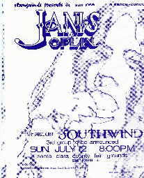 Janis Joplin, San Jose 7/12/70
