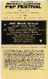 Northern California Pop Festival 1969