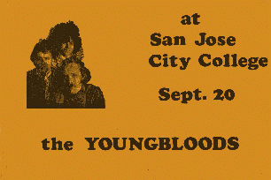 The Youngbloods, San Jose 9/20/69